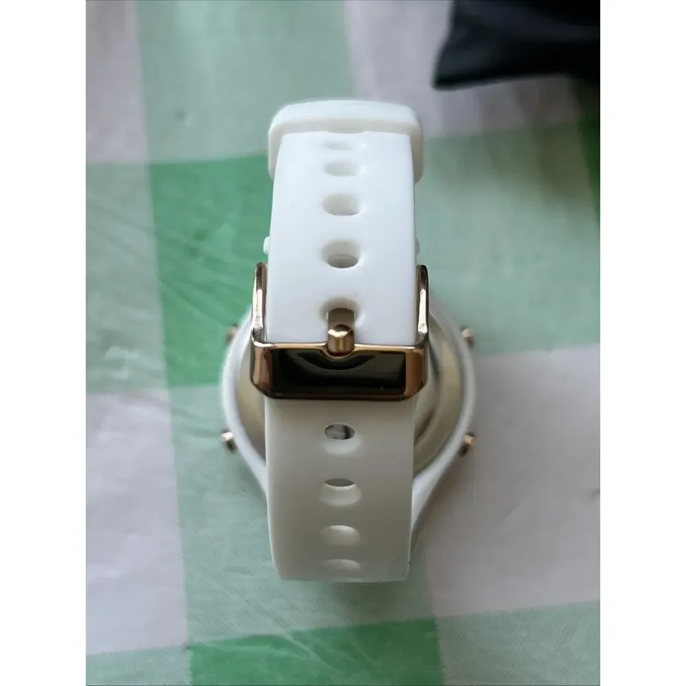 Golden Hour Rose Gold Tone Bezel Women’s Digital Watch